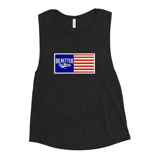 Do Better Flag Ladies’ Muscle Tank