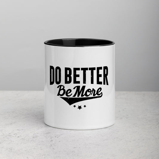 Do Better Mug with Color Inside
