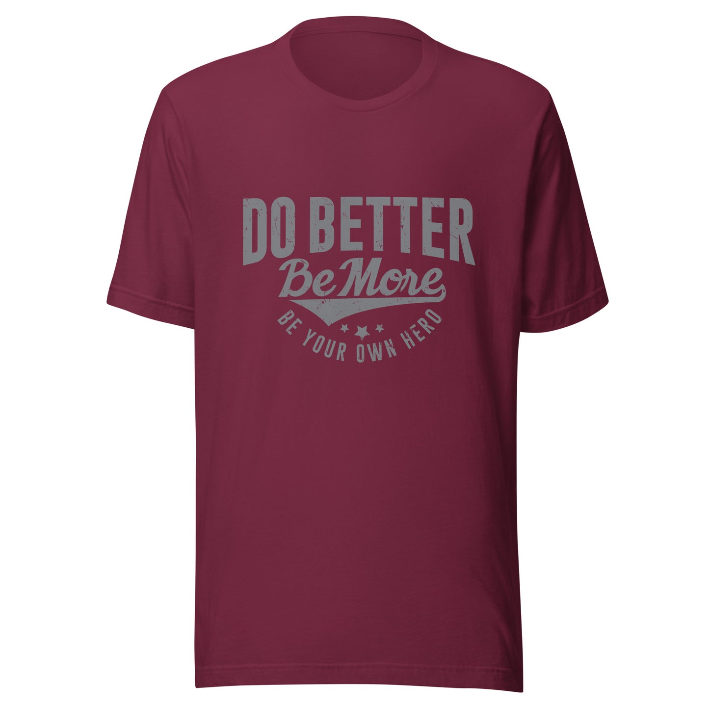 Do Better Unisex T-shirt Gray Logo