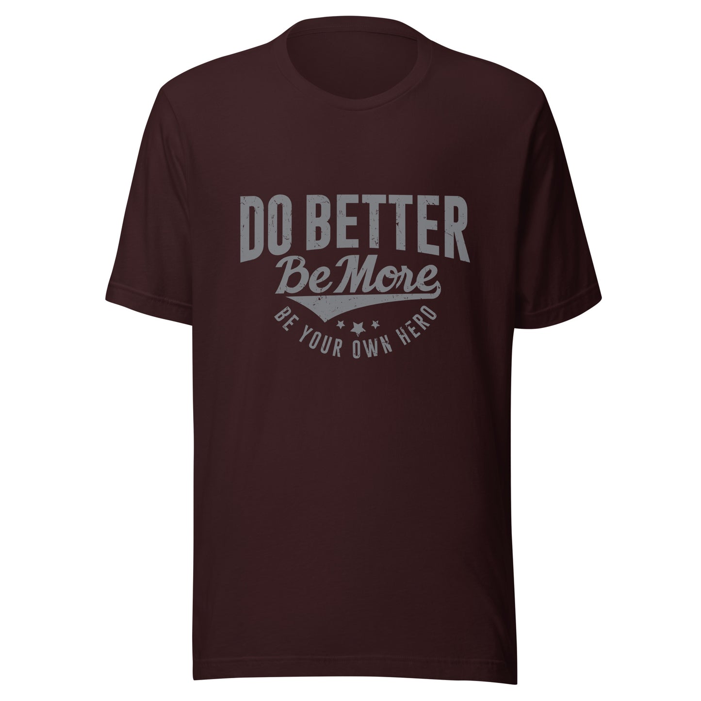 Do Better Unisex T-shirt Gray Logo