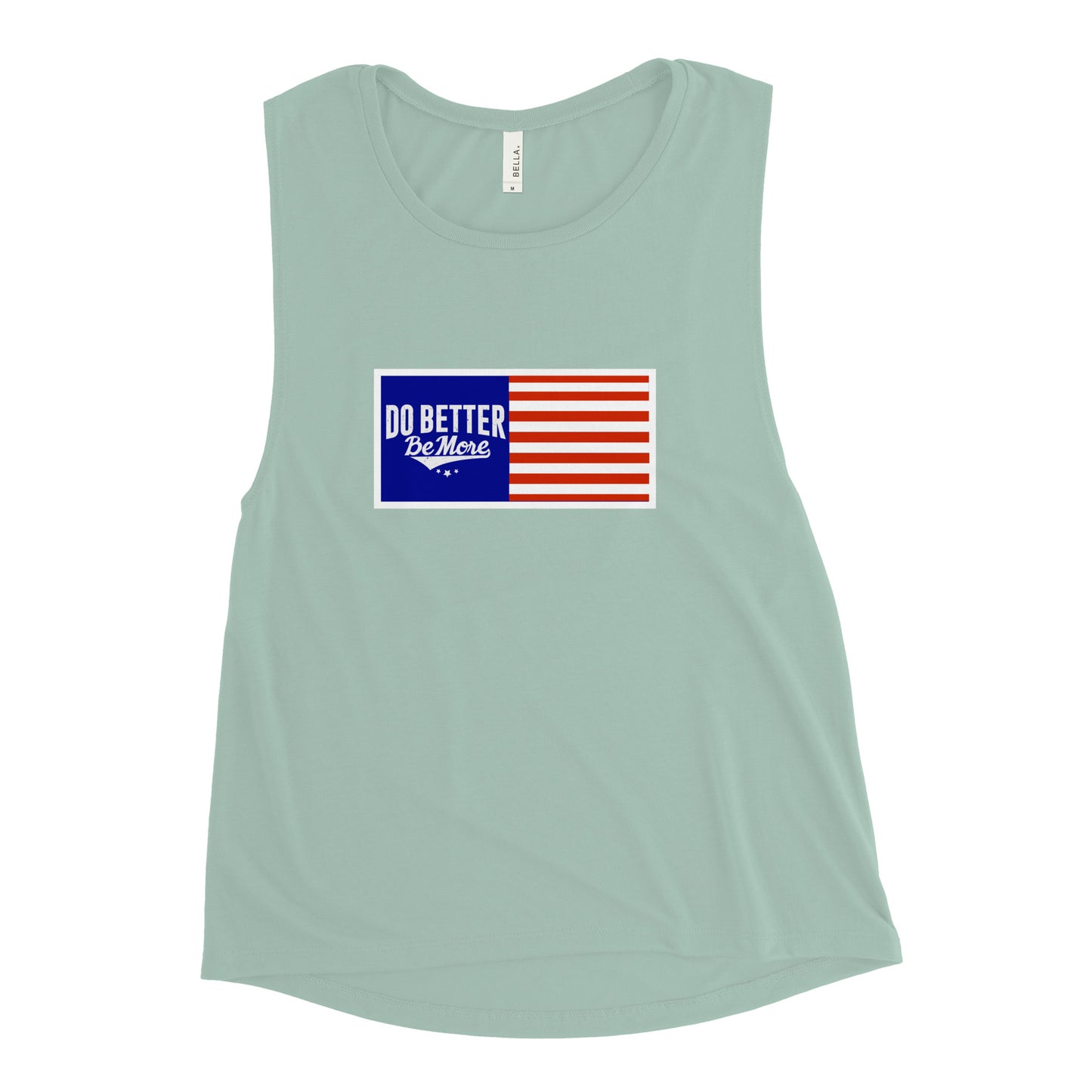 Ladies’ Flag Muscle Tank